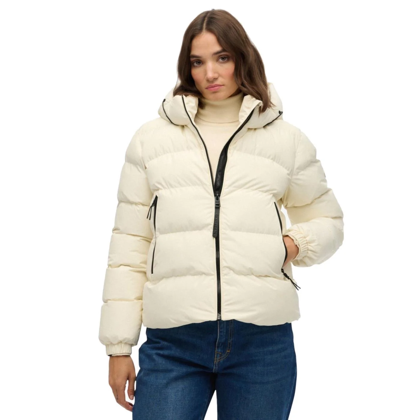 SUPERDRY HOODED SPORTS PUFFER JKT — Animasportiva