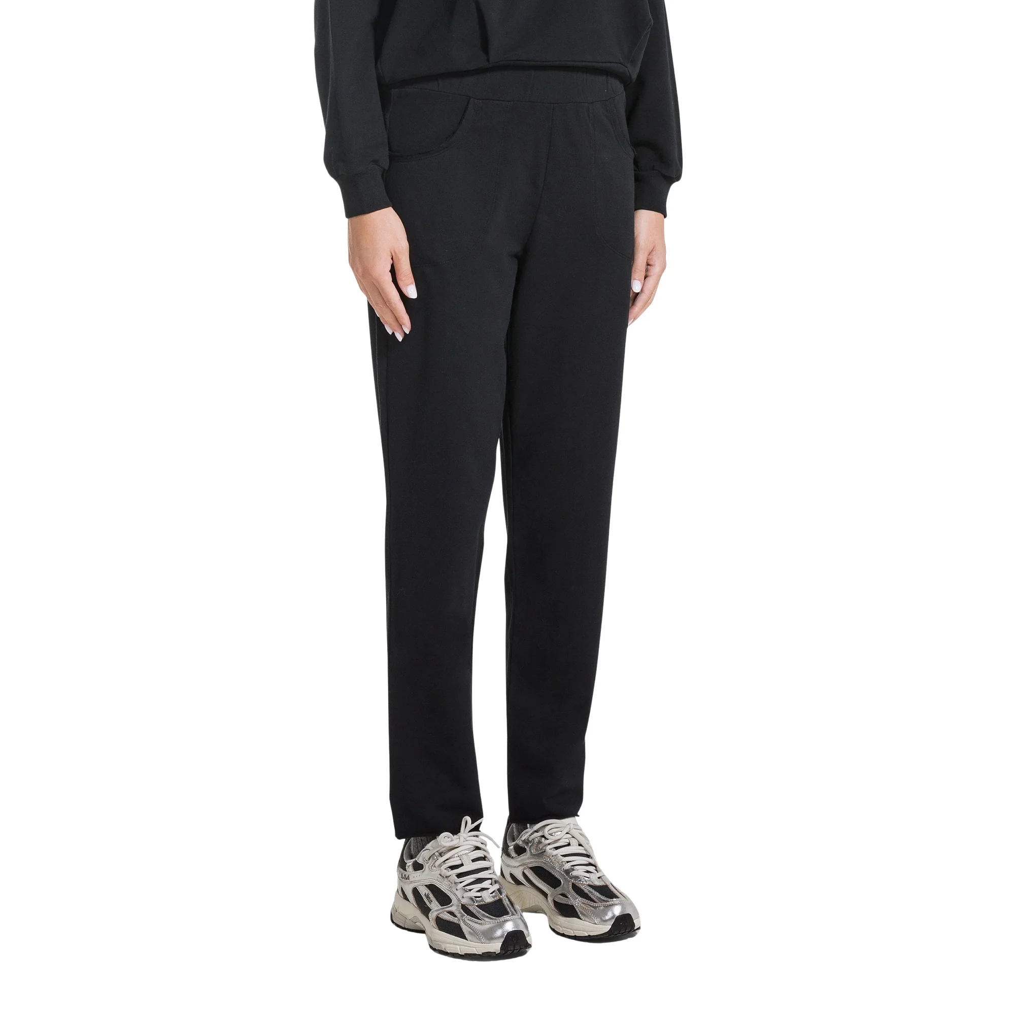 DEHA PANTALONE SLIM FIT FELPA