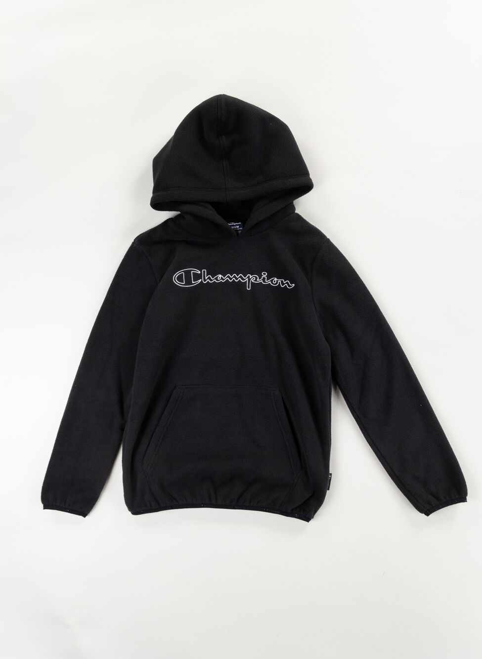 FELPA PILE CON CAPPUCCIO BIG LOGO