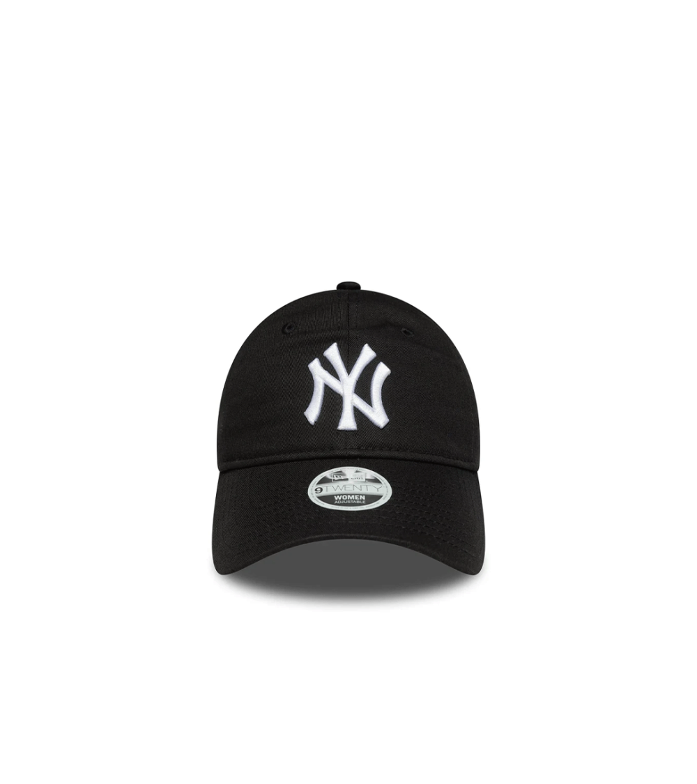 CAPPELLO NEW ERA 9TWENTY LEAGUE ESSENTIALS NY YANKEES NERO DONNA