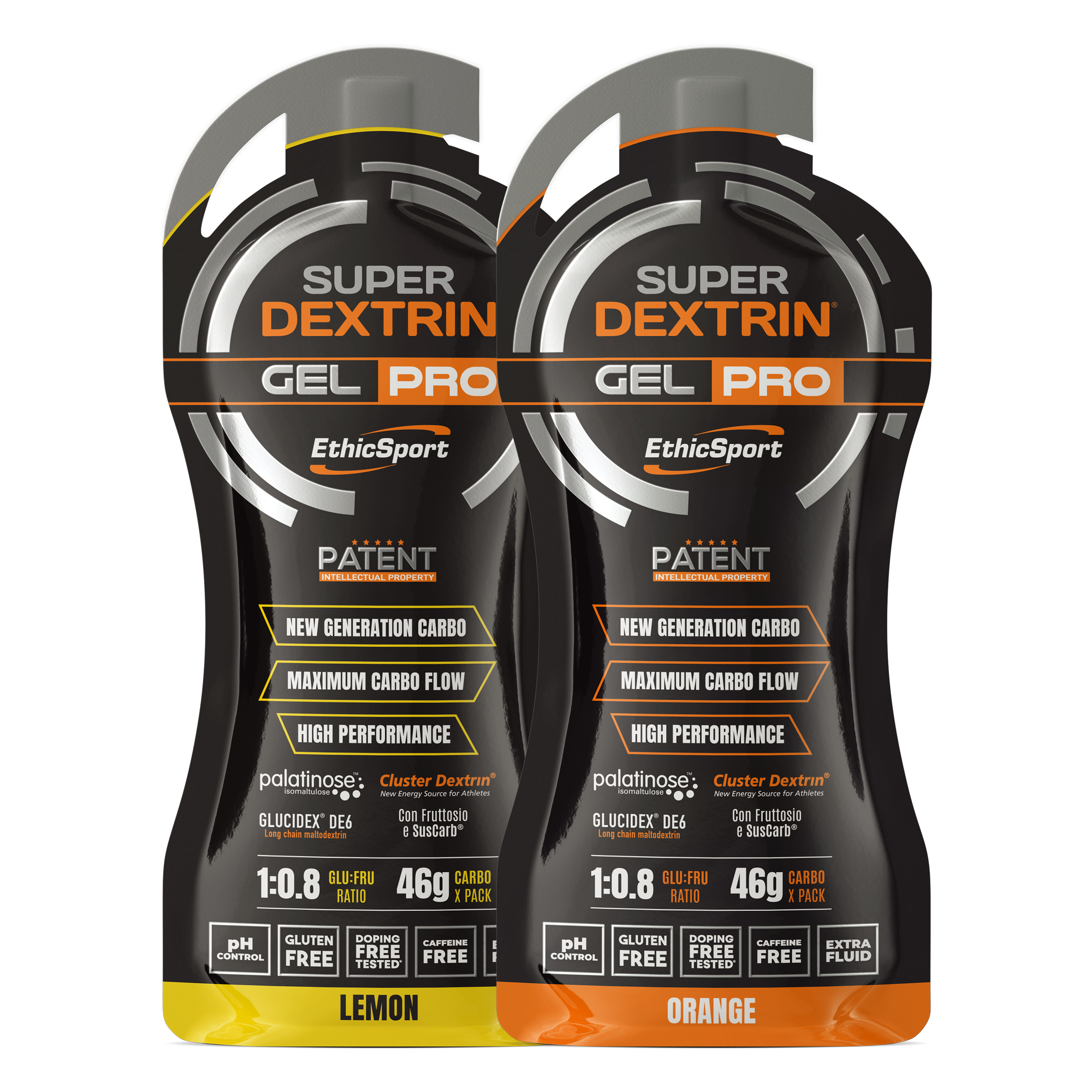 SUPER DEXTRIN GEL PRO - 15 PACK LIMONE