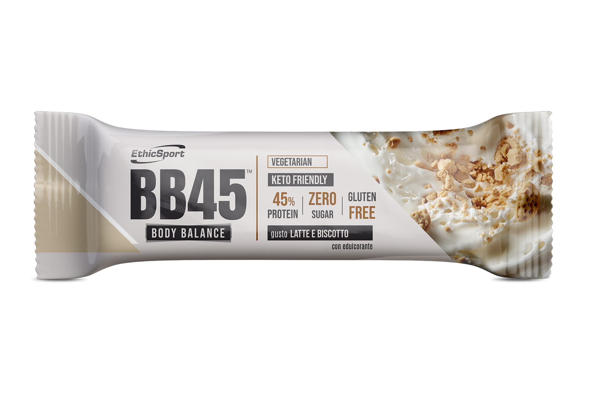 BB45 BODY BALANCE - BOX DA 18 PZ LATTE E BISCOTTO