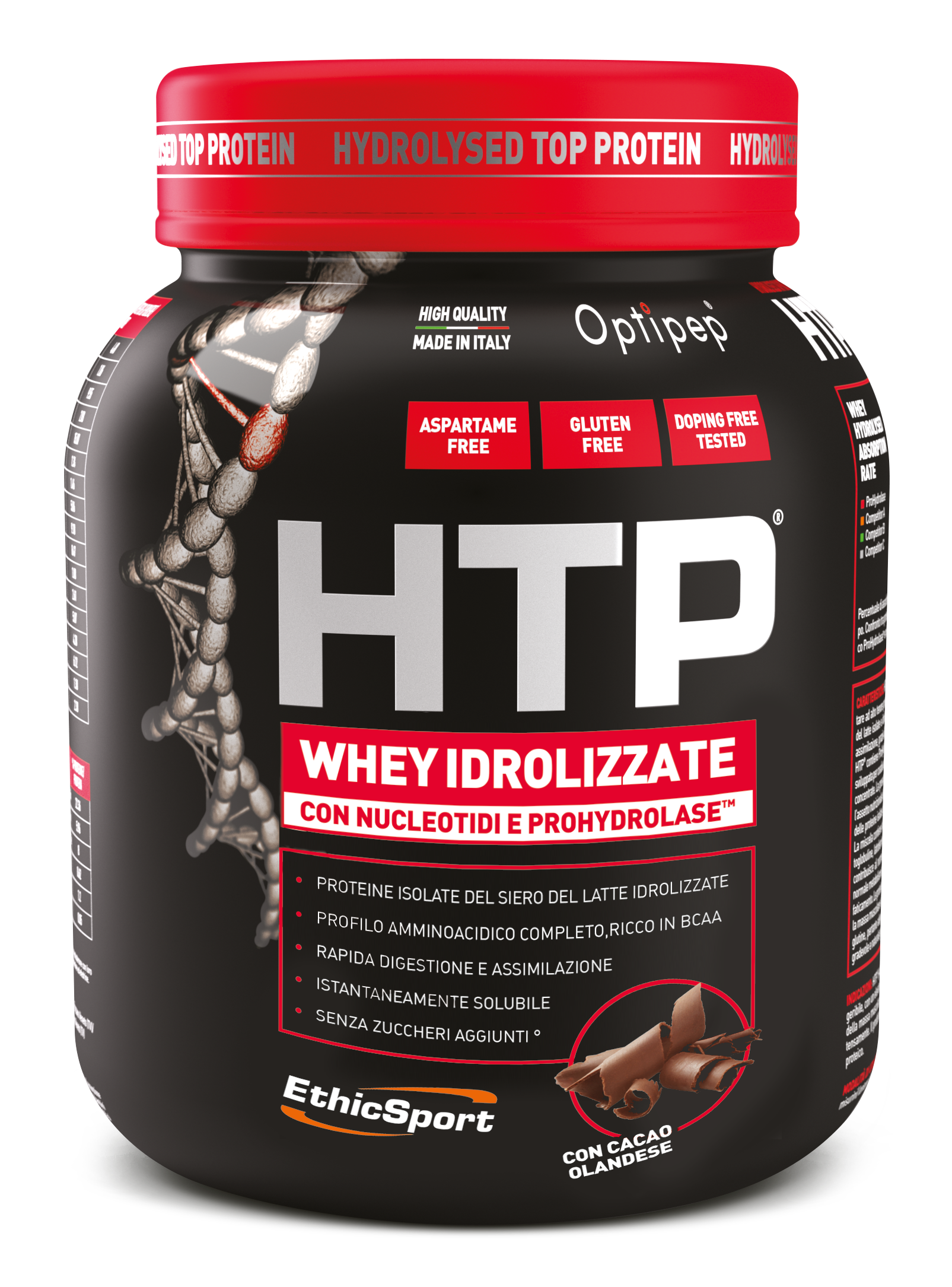 HTP - HYDROLYSED TOP PROTEIN 750 G CACAO