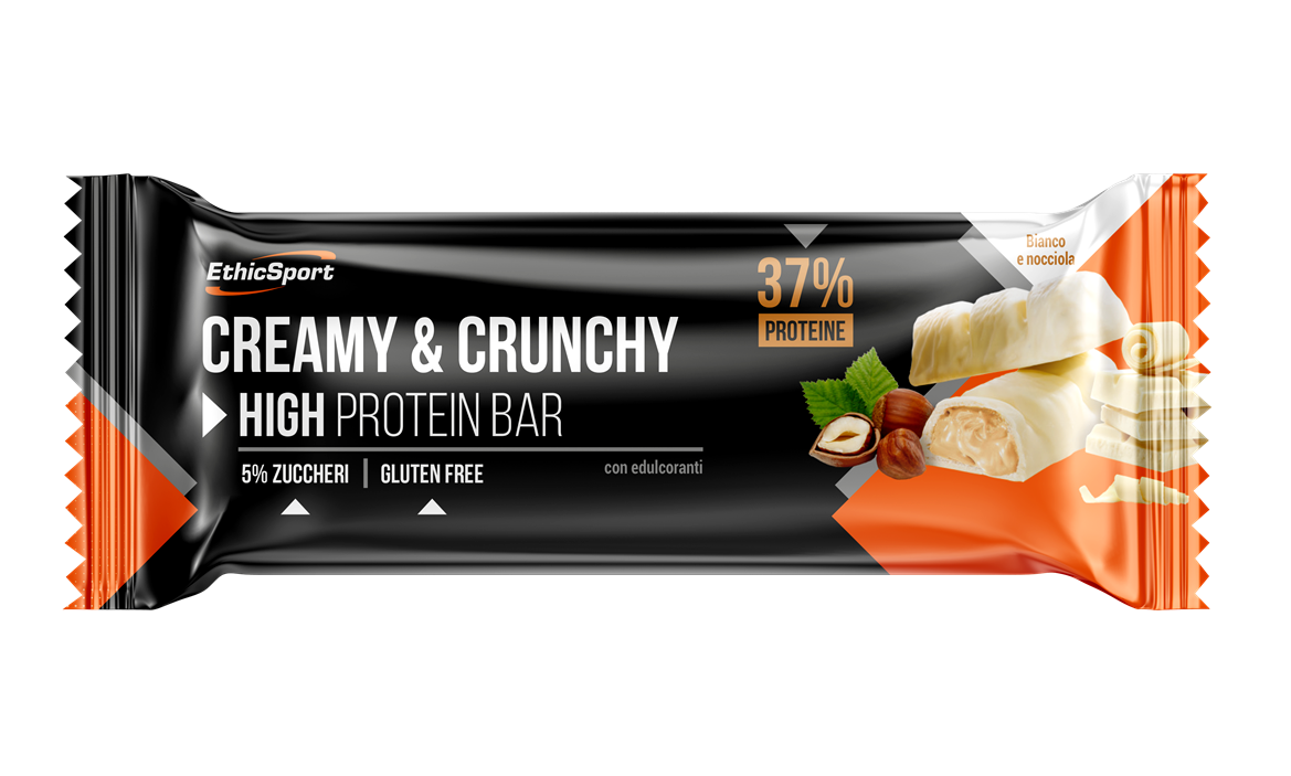 CREAMY & CRUNCHY - BIANCO E NOCCIOLA - BOX DA 24 PZ