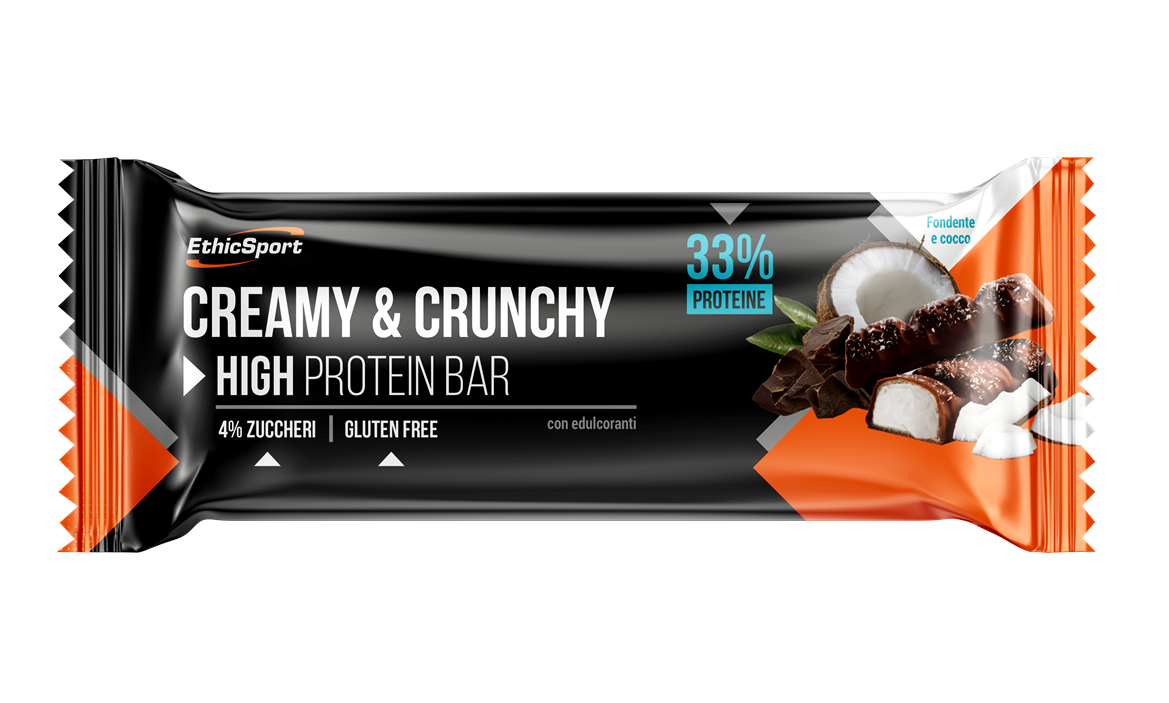 CREAMY & CRUNCHY - FONDENTE E COCCO - BOX DA 24 PZ